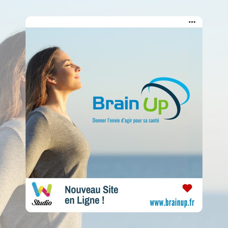 Nouveau site internet Brain Up