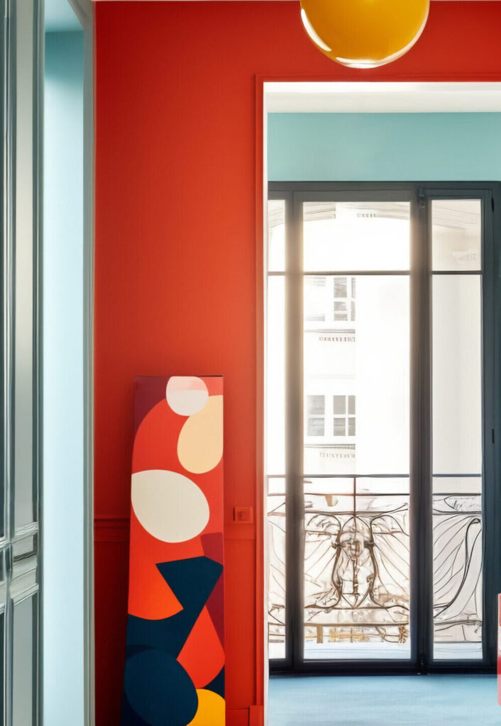 Réalisation par l'entreprise de peinture SNB