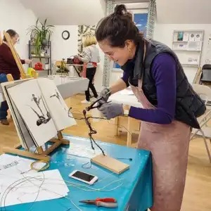Cours de dessin et sculpture à l'Atelier Pièce Unique